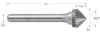 SK Series Single Cut Carbide Burr | RTJ Tool Company