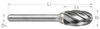 SE Series Non-Ferrous Cut Carbide Burr | RTJ Tool Company