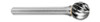 SD Series Stainless Steel Cut Carbide Burr | RTJ Tool Company