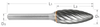 SH Series Stainless Steel Cut Carbide Burr | RTJ Tool Company