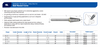 SL Series Heavy Duty Cut Carbide Burr | RTJ Tool Company