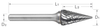 SM Series Heavy Duty Cut Carbide Burr | RTJ Tool Company