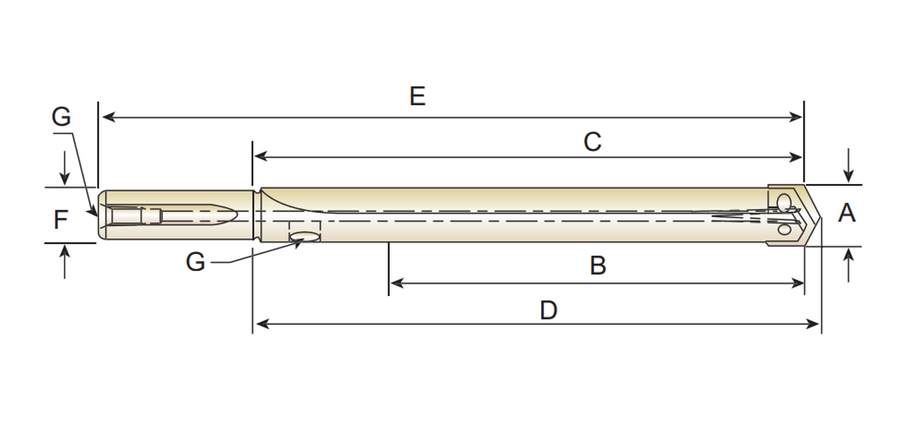 YG-1 Spade Drill Holder | RTJ Tool Company