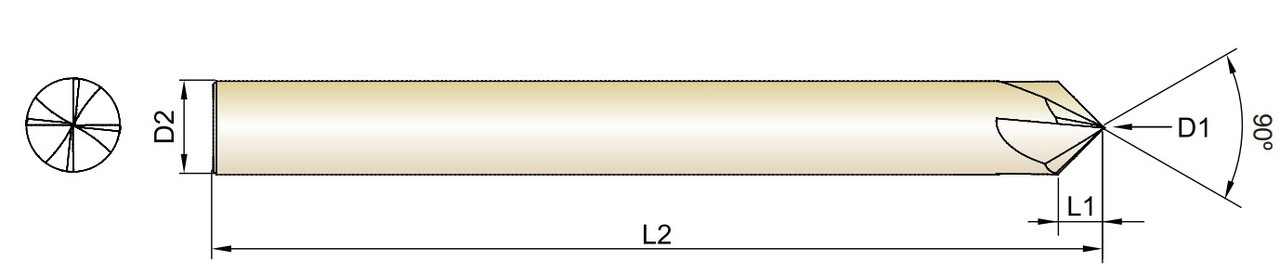 YG-1 Chamfer Mill | RTJ Tool Company YG-1 Chamfer Mill | RTJ Tool Company