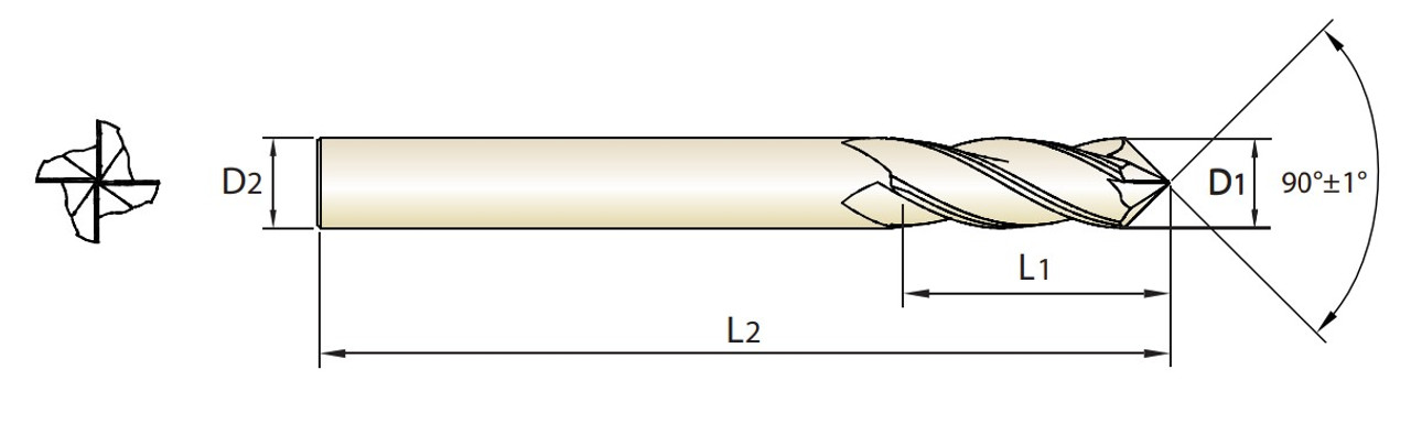 YG-1 Chamfer Mill | RTJ Tool Company