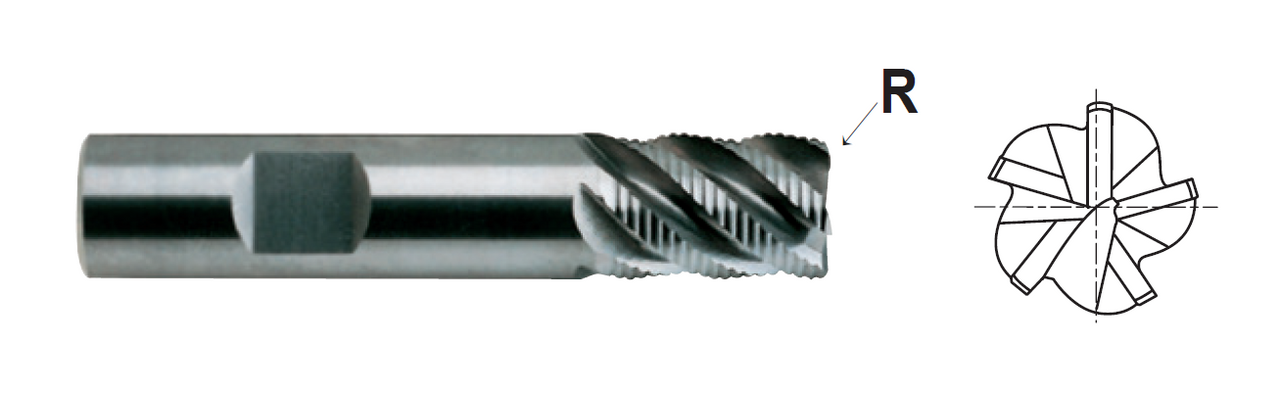 YG-1 5 Flute Roughing Carbide End Mill | RTJ Tool Company