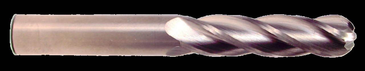 2 Flute, Uncoated Ball Nose Carbide End Mill | RTJTool.com