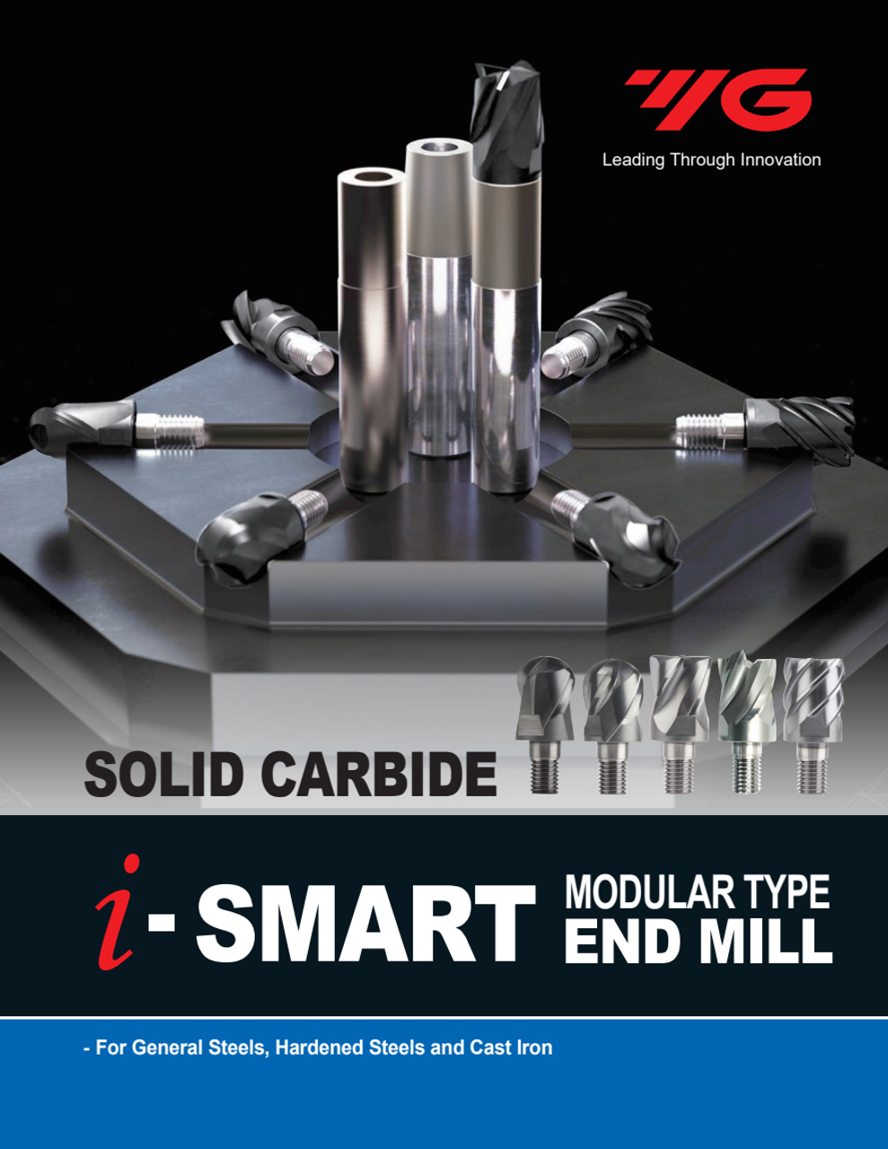 i-Smart 4 Flute Multiple Helix Corner Radius Modular Head -XGMF20 | RTJ Tool Company