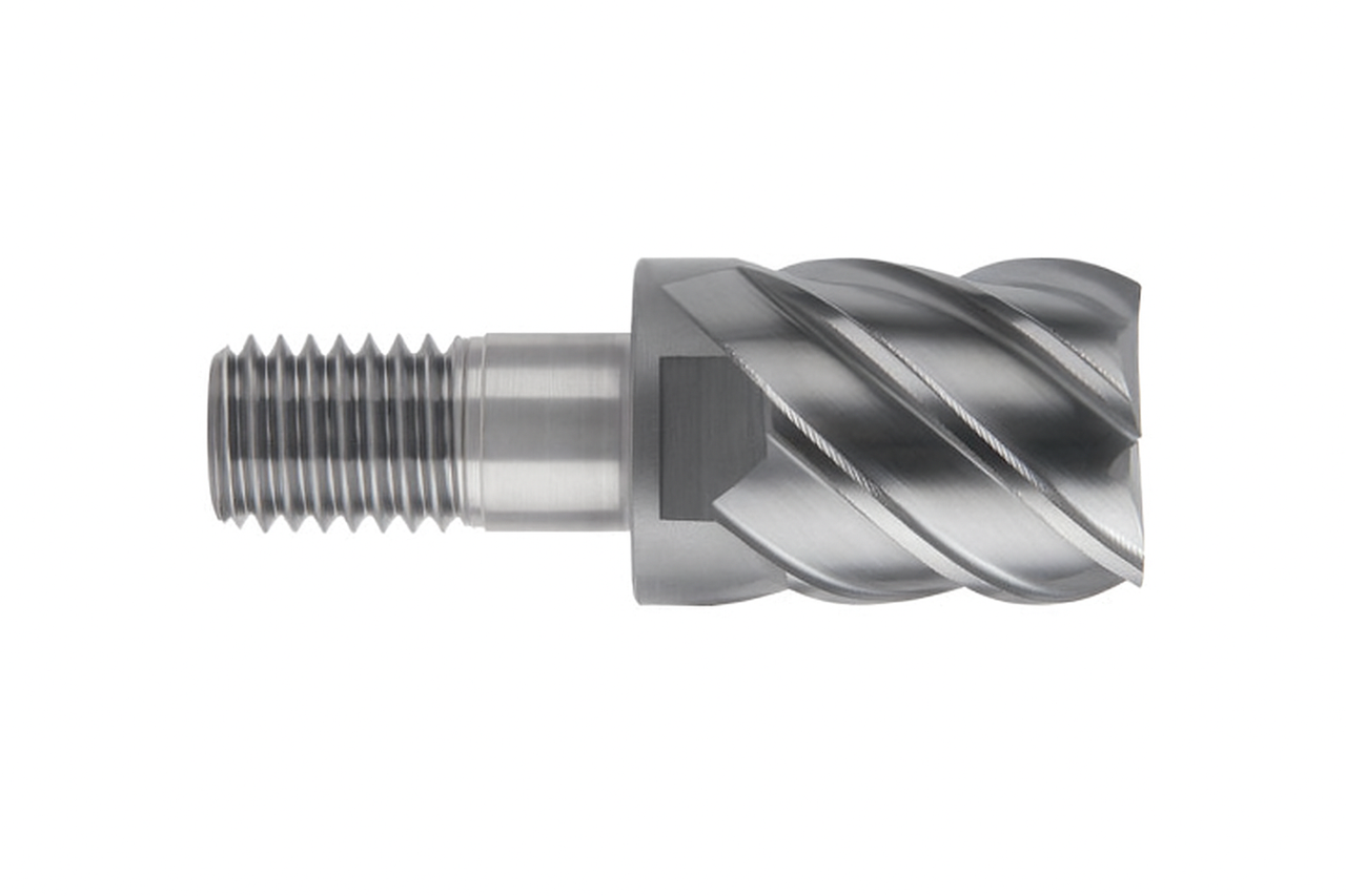 i-Smart 6 Flute 45 Degree Helix Modular Head -XGMF29 | RTJ Tool Company
