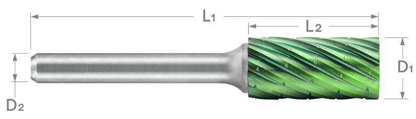 SA Series Double Cut Carbide Burr | RTJ Tool Company