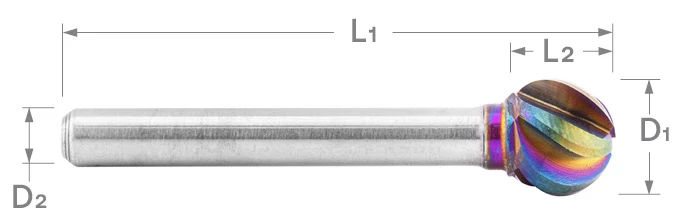 SD Series Non-Ferrous Cut Carbide Burr | RTJ Tool Company