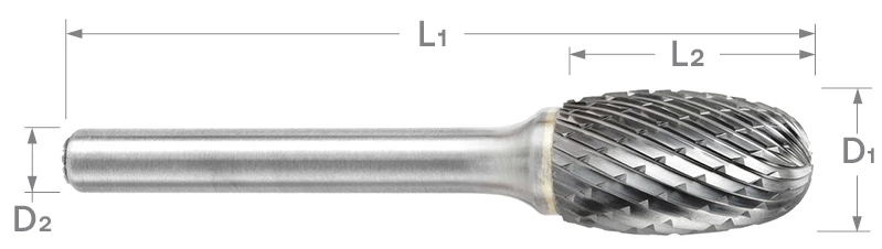 SE Series Double Cut Carbide Burr | RTJ Tool Company