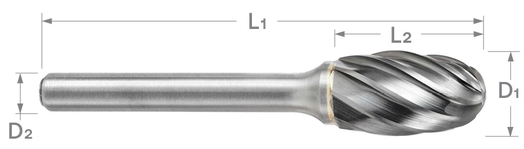 SE Series Non-Ferrous Cut Carbide Burr | RTJ Tool Company