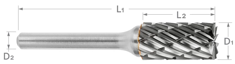SB Series Steel Cut Carbide Burr | RTJ Tool Company