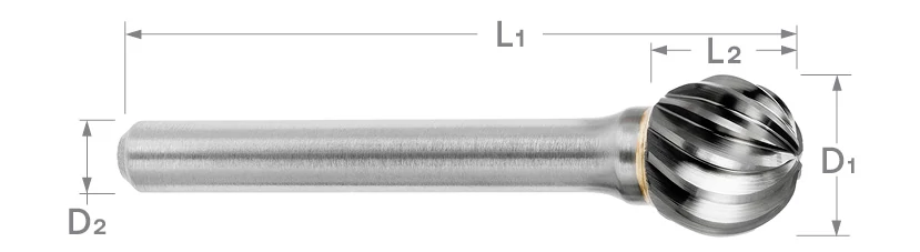 SD Series Stainless Steel Cut Carbide Burr | RTJ Tool Company