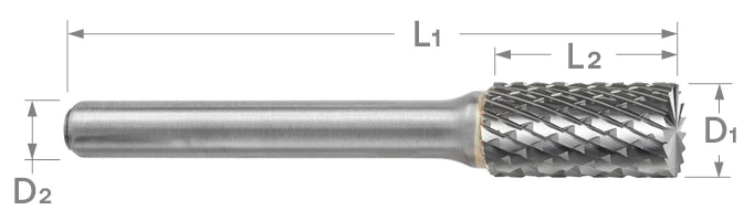 SB Series Heavy Duty Cut Carbide Burr | RTJ Tool Company