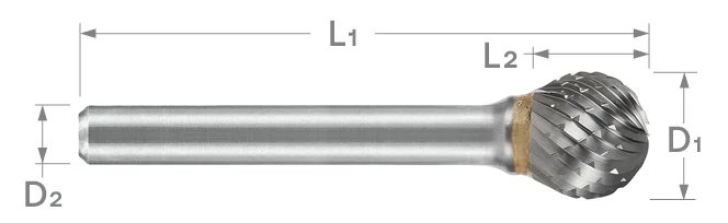 SD Series Heavy Duty Cut Carbide Burr | RTJ Tool Company