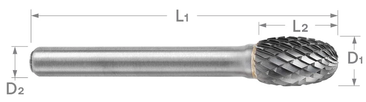 SE Series Heavy Duty Cut Carbide Burr | RTJ Tool Company