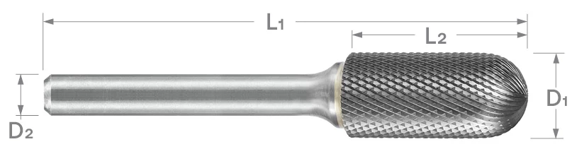 SC Series Fine Cut Carbide Burr | RTJ Tool Company