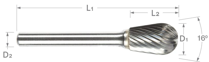 SC/SD Series Combination Burr | RTJ Tool Company