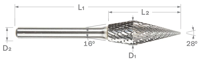 SN Series Combination Burr | RTJ Tool Company