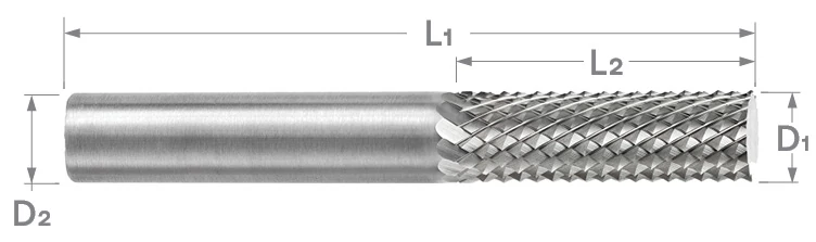 Composite Routers - No End Cut | RTJ Tool Company