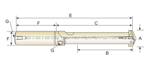 YG-1 Spade Drill Holder | RTJ Tool Company