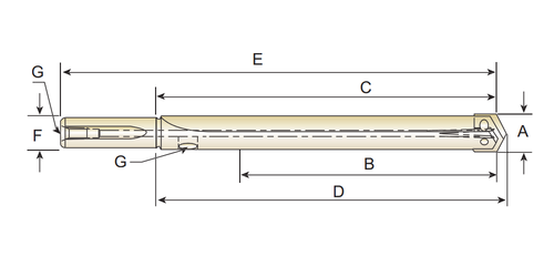 YG-1 Spade Drill Holder | RTJ Tool Company