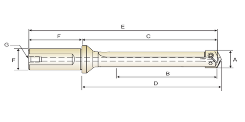 YG-1 Spade Drill Holder | RTJ Tool Company