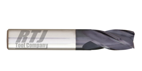 6 Flute, AlTiN Coated Carbide End Mill | RTJTool.com