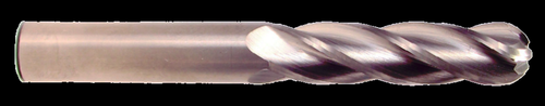 2 Flute, Uncoated Ball Nose Carbide End Mill | RTJTool.com