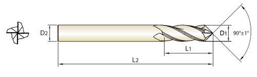 YG-1 Chamfer Mill | RTJ Tool Company