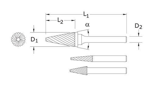 SM Carbide Burr | RTJ Tool Company