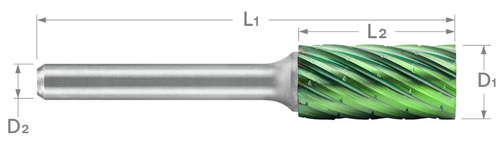 SA Series Double Cut Carbide Burr | RTJ Tool Company
