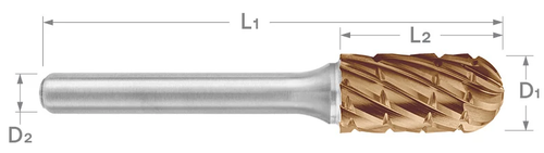 SC Series Cast Iron Cut Carbide Burr | RTJ Tool Company