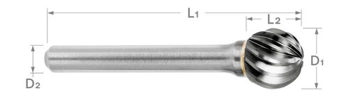 SD Series Stainless Steel Cut Carbide Burr | RTJ Tool Company