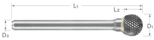 SD Series Fine Cut Carbide Burr | RTJ Tool Company