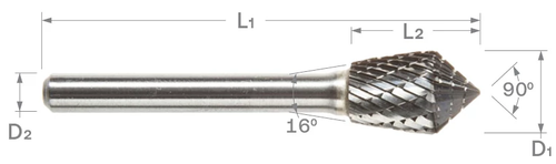 SK Series Combination Burr | RTJ Tool Company