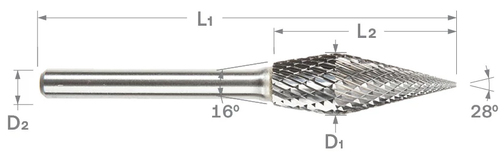 SN Series Combination Burr | RTJ Tool Company