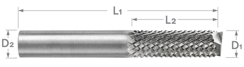 Composite Routers - End Mill | RTJ Tool Company