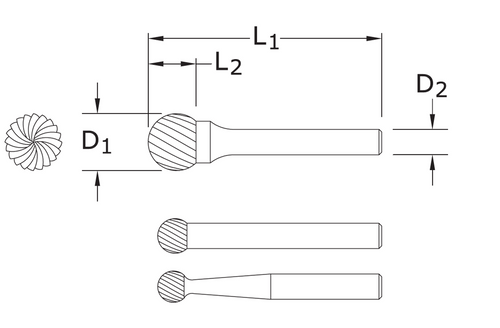 SD Carbide Burr | RTJ Tool Company