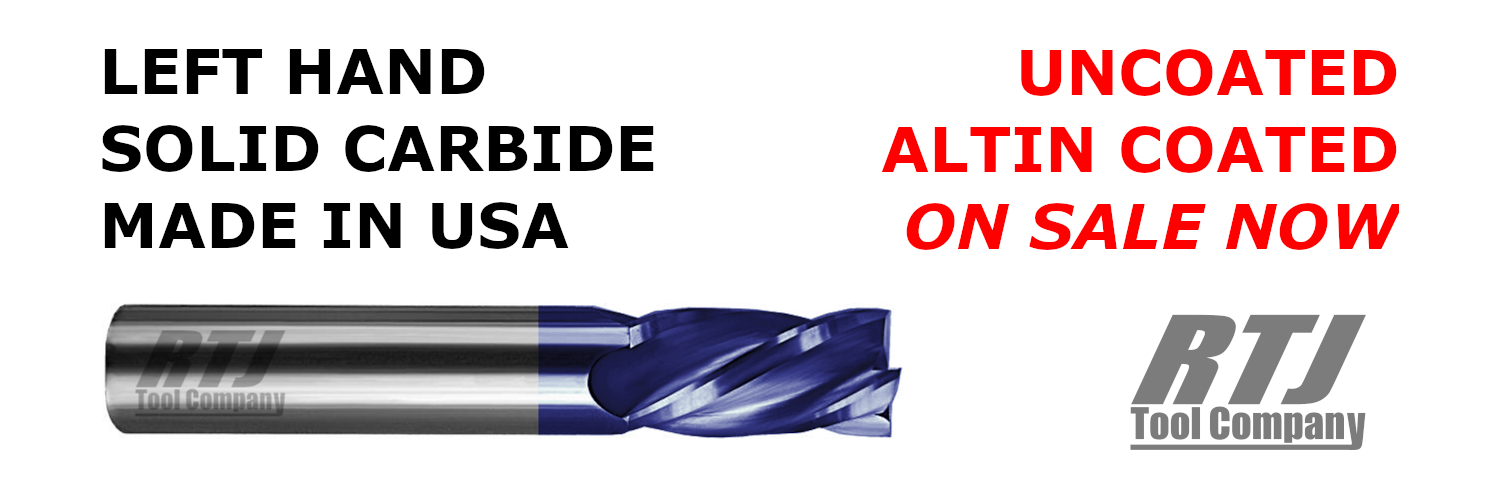 left hand carbide end mills