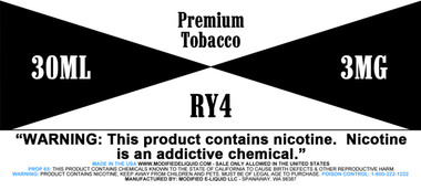 RY4 - Modified E-Liquid