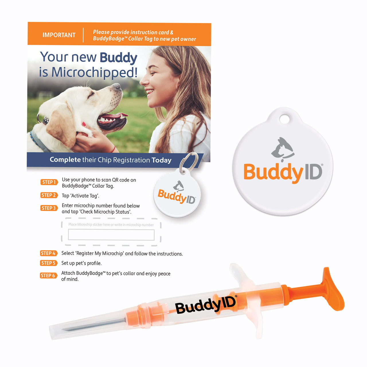 新品 Buddy Buddy BuddyID® Complete Protection System - Buddy Id