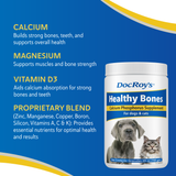 Doc Roy's® Healthy Bones - Bone Health Vitamins for Dogs & Cats