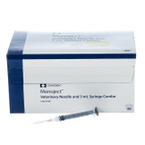 3cc MonoJect™ Syringes with 22 gauge Needles