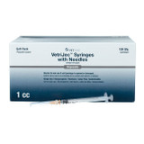 1cc VetriJec™ Syringes with 25 gauge Needles