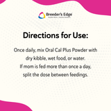 Breeder's Edge® Oral Cal Plus™ Powder