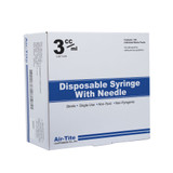 Sterile 3ml Syringe Luer Lock 20x1.5"