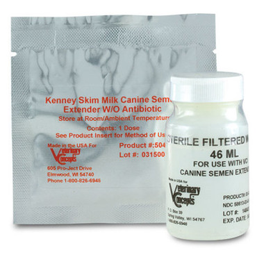 Kenney Skim Milk Canine Semen Extender Kit